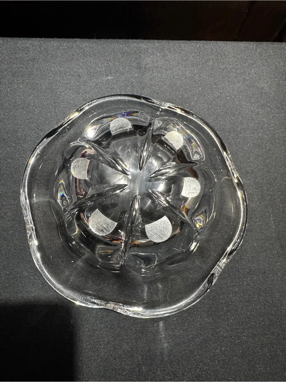 Orrefors Edward Hald clear crystal